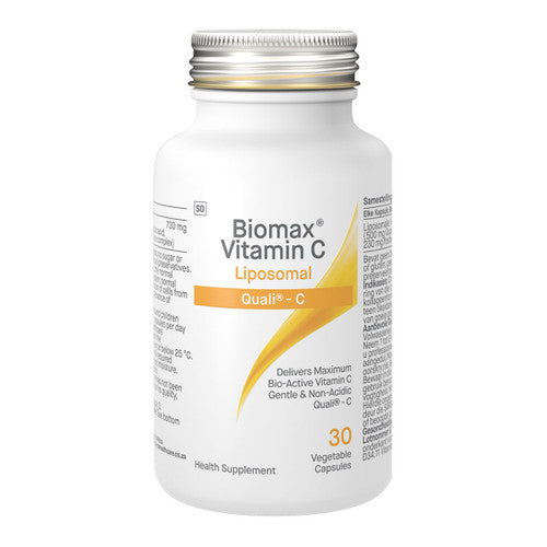 Biomax Liposomal Vitamin C 30 Capsules, front of the pack