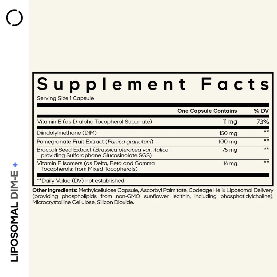 Liposomal DIM-E 120 Capsules-CODEAGE-Matakana Pharmacy