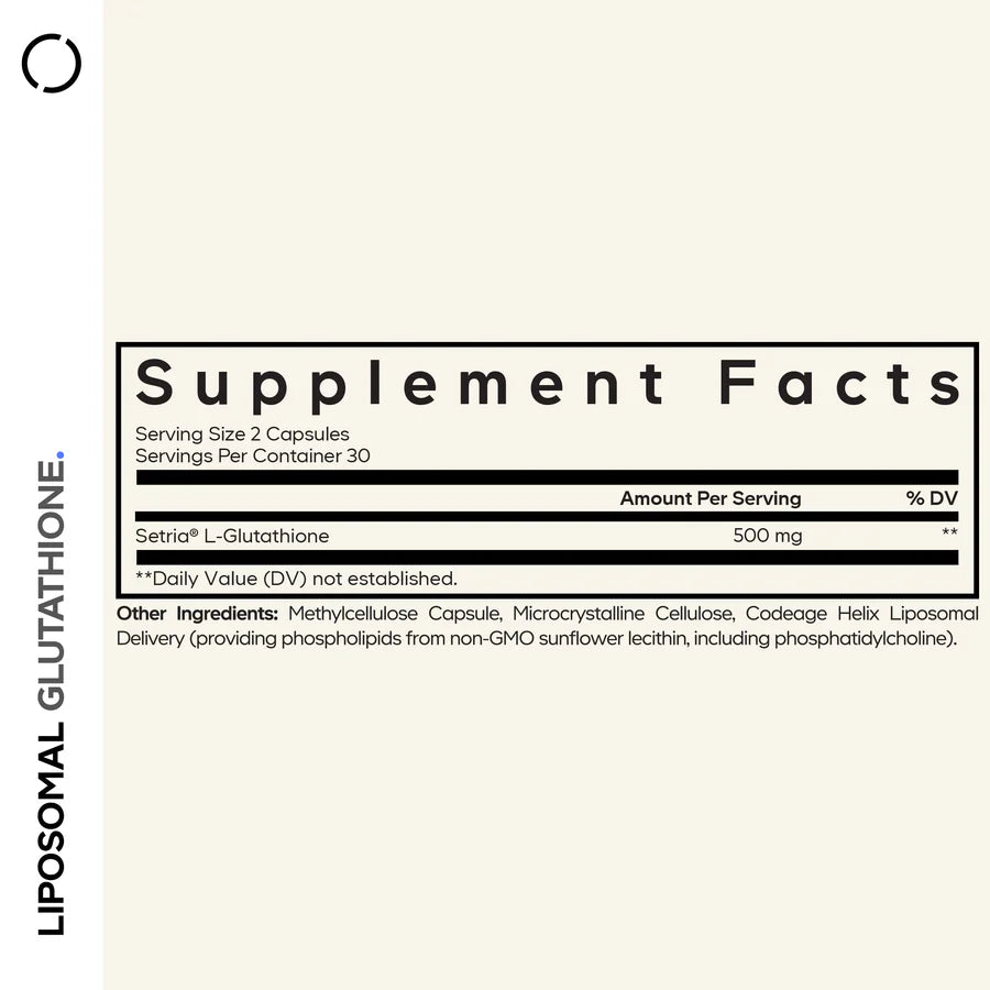 Liposomal Glutathione 60 Capsules-CODEAGE-Matakana Pharmacy