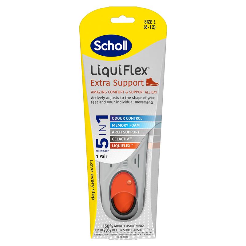 LiquiFlex Extra Support Insole - Large-Dr Scholls-Matakana Pharmacy