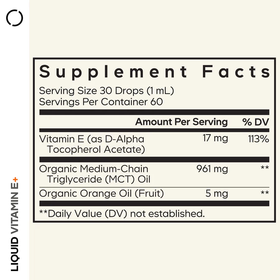 Liquid Vitamin E 59ml-CODEAGE-Matakana Pharmacy