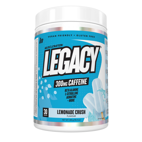 Legacy Pre Workout Lemonade Crush 465g-MuscleNation-Matakana Pharmacy