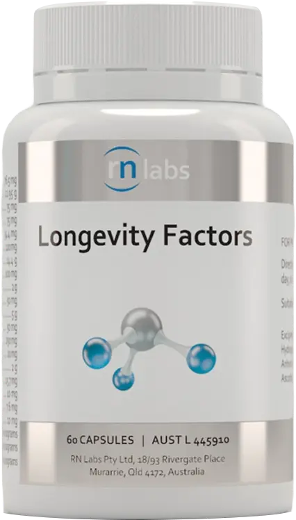 Longevity Factors 60 Capsules-Matakana Pharmacy