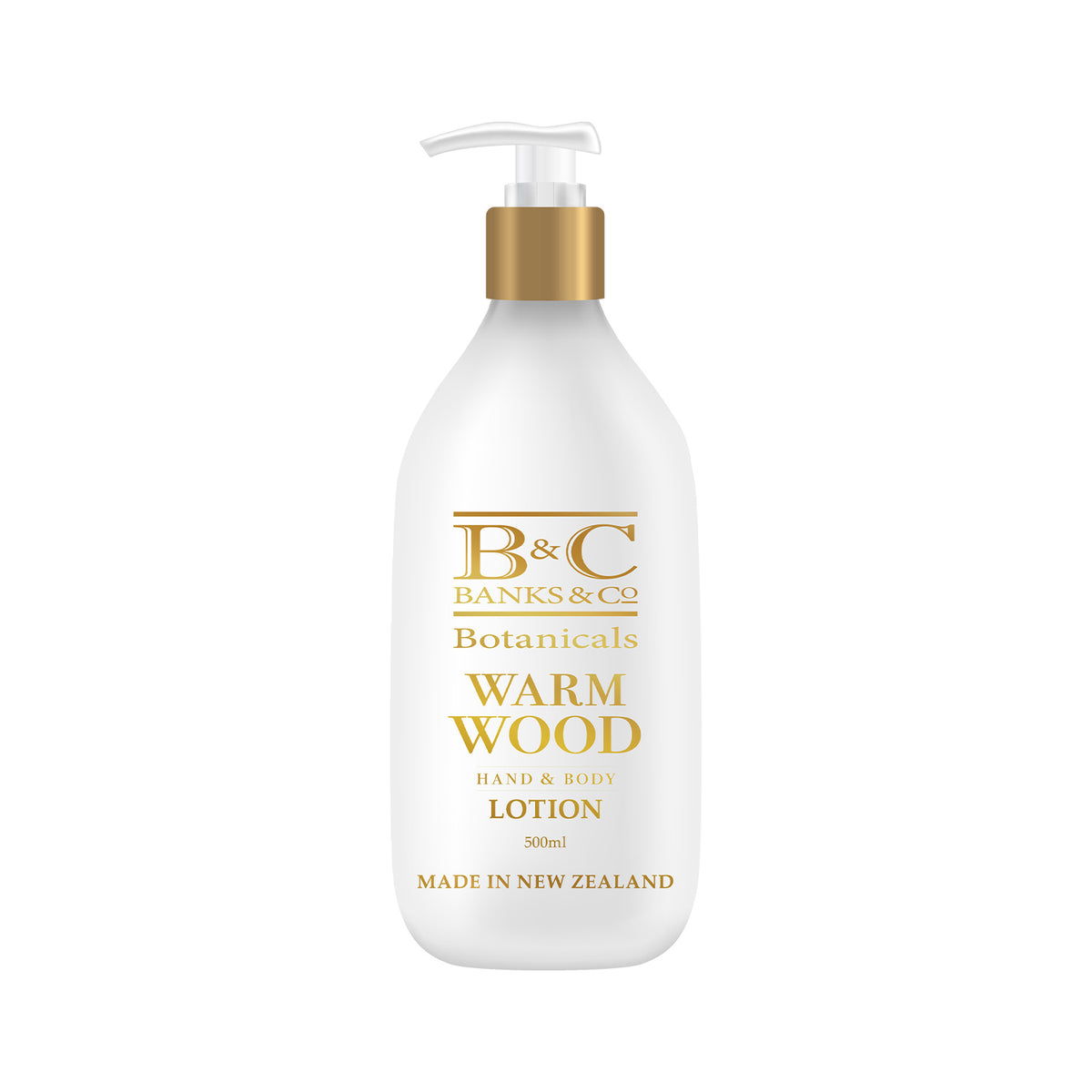 Image of Warm Wood Luxury Hand & Body Lotion 500ml