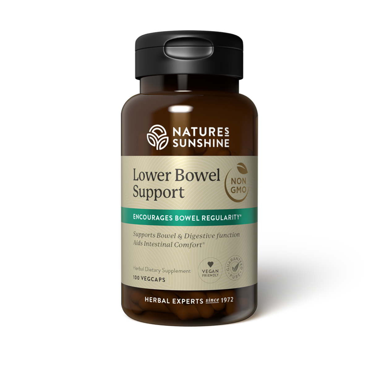 Lower Bowel Support 100 Capsules-Nature's Sunshine-Matakana Pharmacy