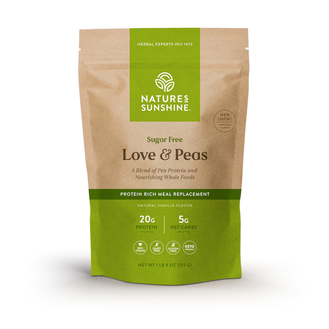 Love & Peas 675g SUGAR FREE-Nature's Sunshine-Matakana Pharmacy