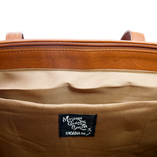 Miriama Grace-Smith Khandallah Bag 37x46cm Tan
