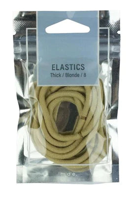 Image of MAE elastics thick blond 8 pack