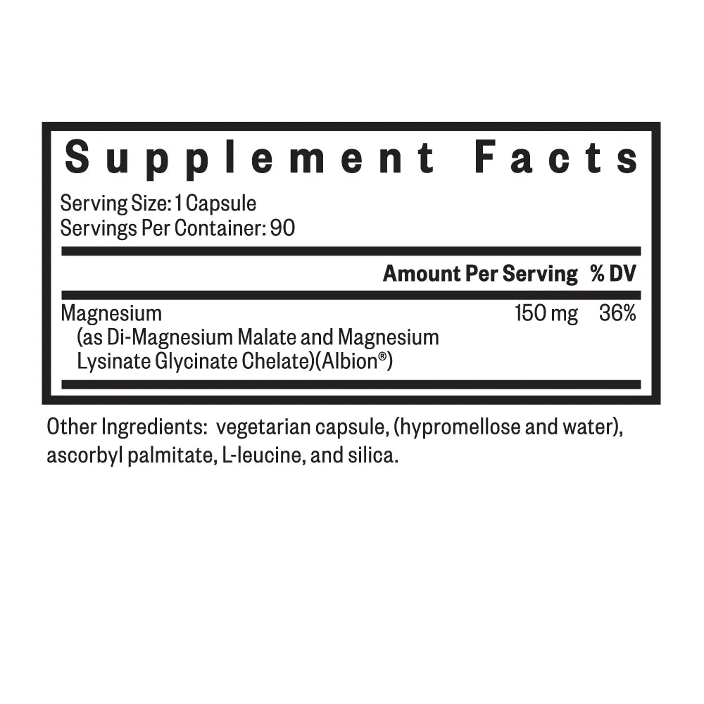 Optimal Magnesium 90 caps-Seeking Health-Matakana Pharmacy
