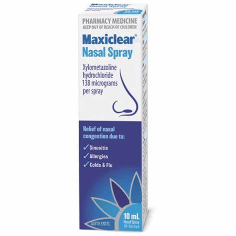 Xylometazoline Nasal Spray 10ml-Matakana Pharmacy