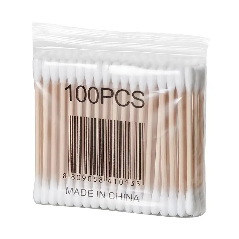 MD Cotton Buds Plastic Stems 100pcs-Matakana Pharmacy