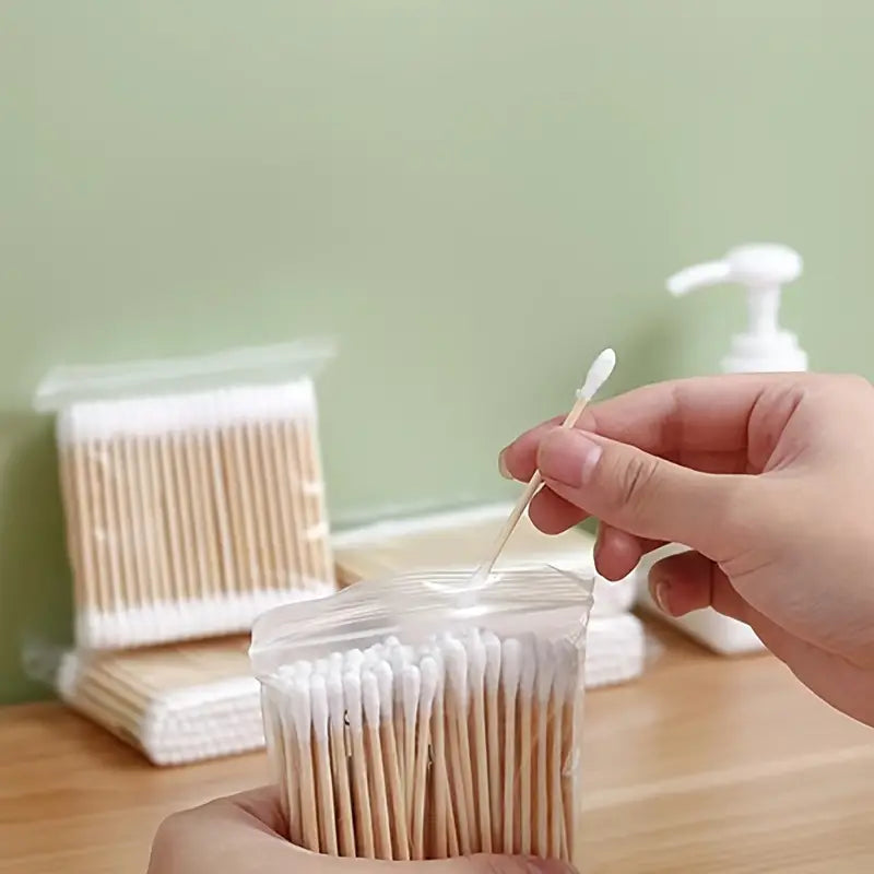 MD Cotton Buds Plastic Stems 100pcs-Matakana Pharmacy
