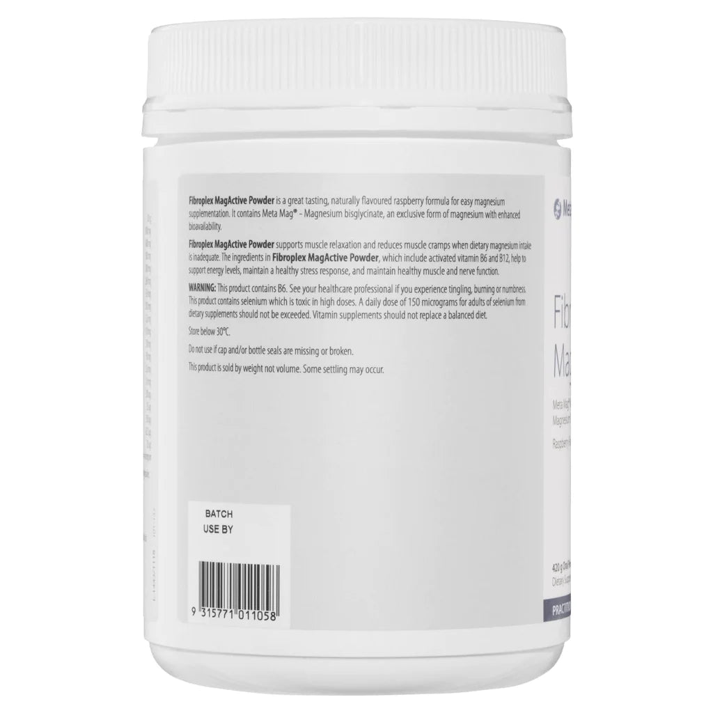 METAGENICS Fibroplex MagActive Neutral Flavour Powder 420g – Matakana ...