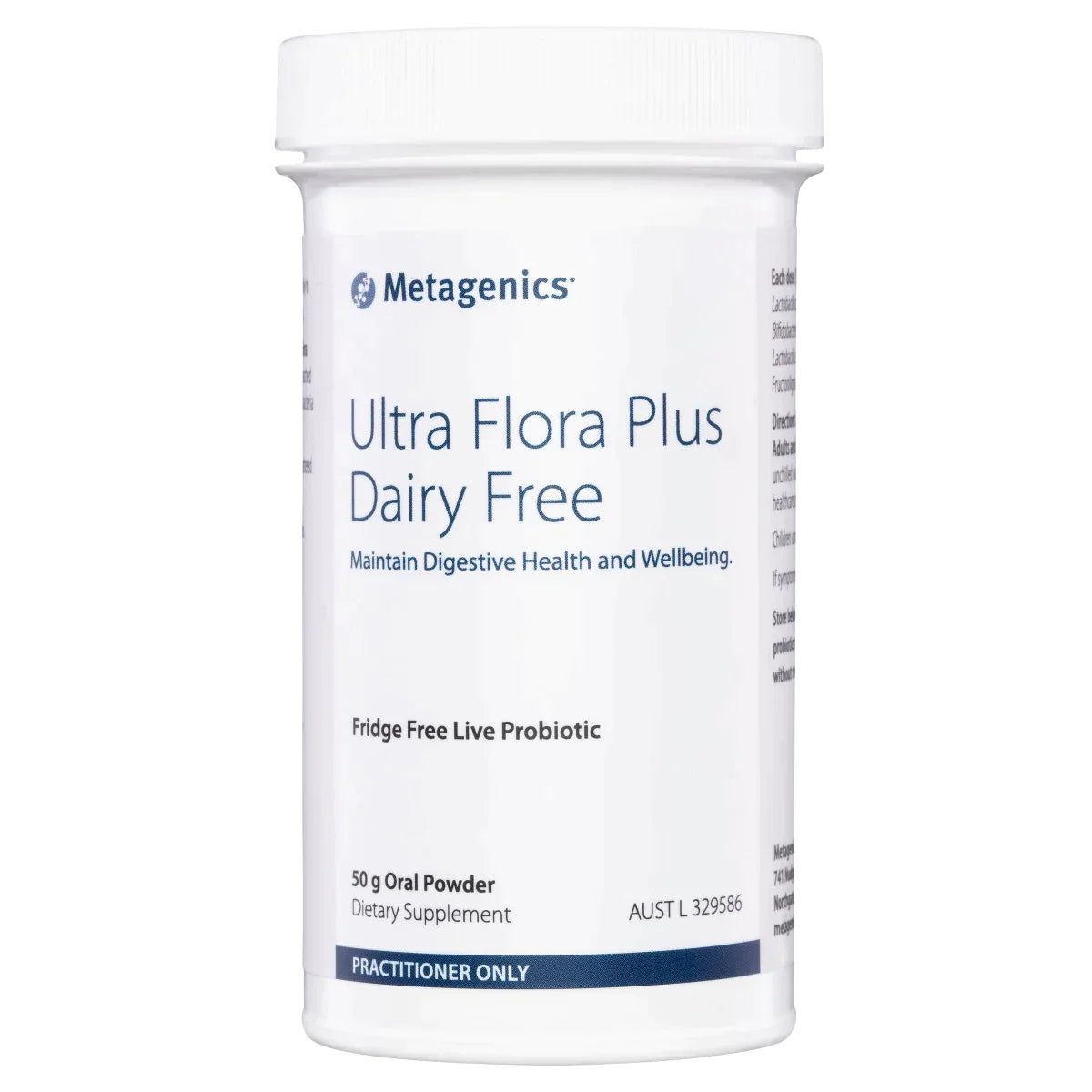 Ultra Flora Plus Dairy Free Powder 50g-Matakana Pharmacy