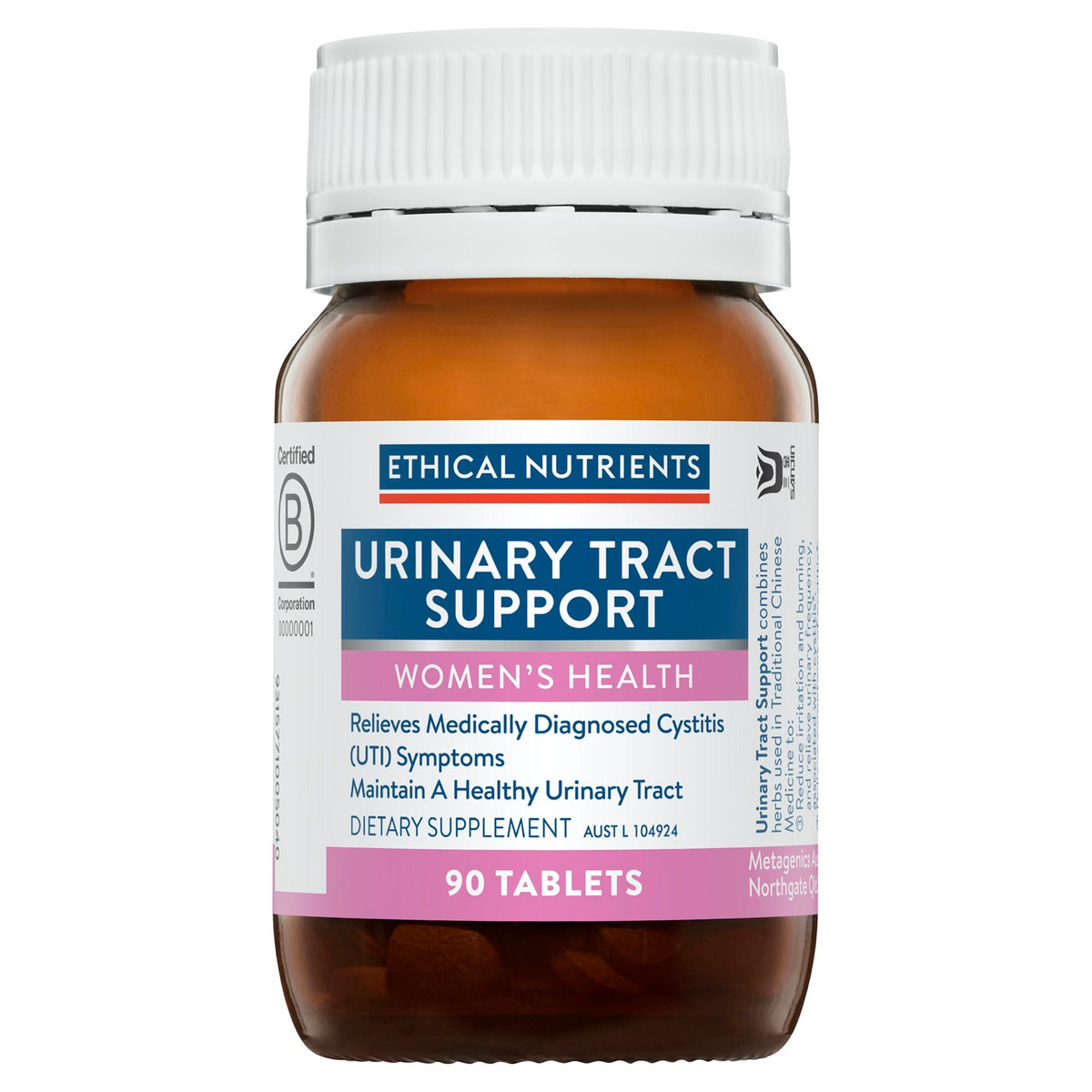Urinary Tract Support 90 Tablets-Matakana Pharmacy