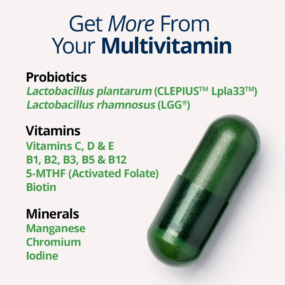 UltraFlora Probiotic + Multivitamin 30 Capsules-Metagenics-Matakana Pharmacy