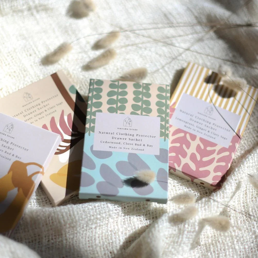 Native Drawer Sachet Peppermint and Patchouli-Manuka House NZ-Matakana Pharmacy
