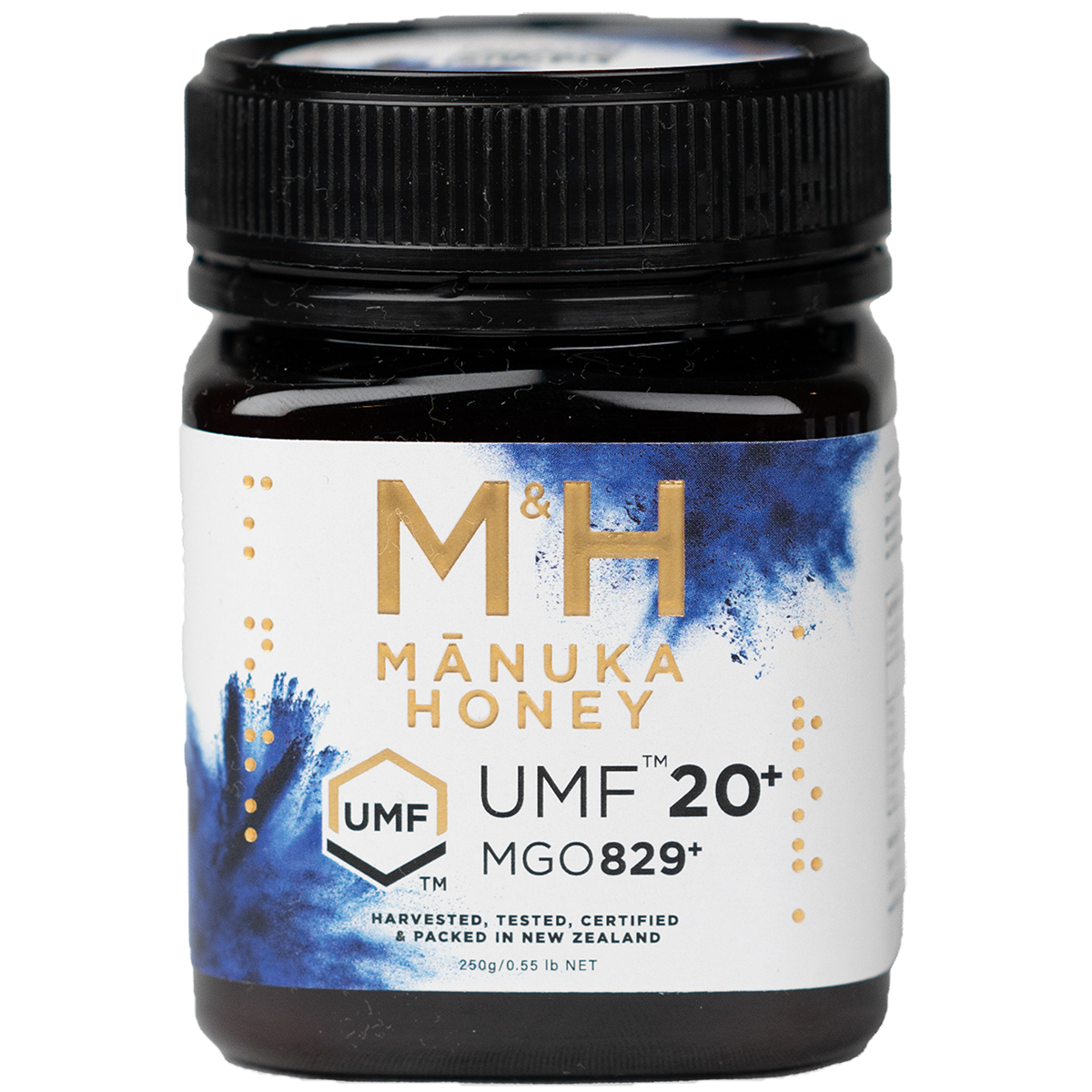 M&H UMF 20+ Manuka Honey 250g-M&H Manuka Honey-Matakana Pharmacy