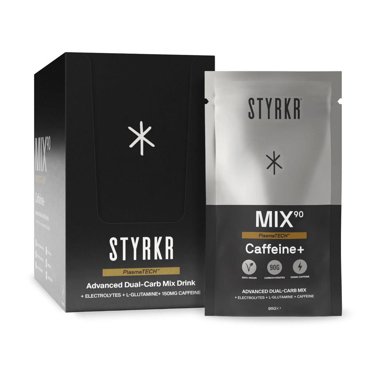 Styrkr Energy Drink Mix MIX90 Caffeine Dual-Carb