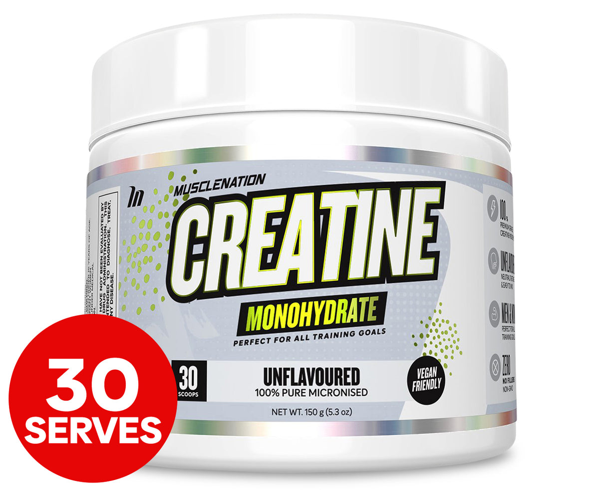 MUSCLENATION Creatine Monohydrate Unflavoured 150g-Matakana Pharmacy