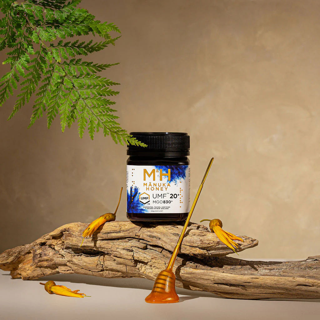 M&H UMF 20+ Manuka Honey 250g-M&H Manuka Honey-Matakana Pharmacy