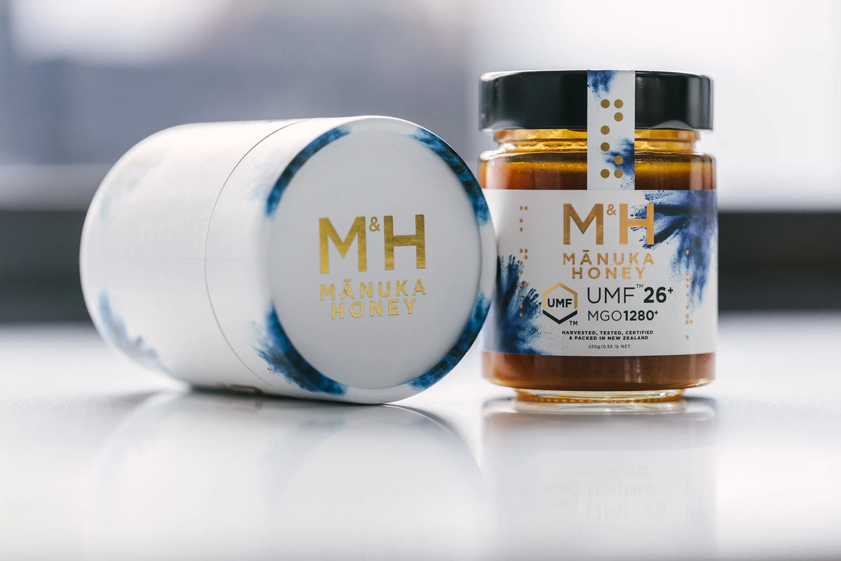 M&H UMF 26+ Manuka Honey 250g-M&H Manuka Honey-Matakana Pharmacy