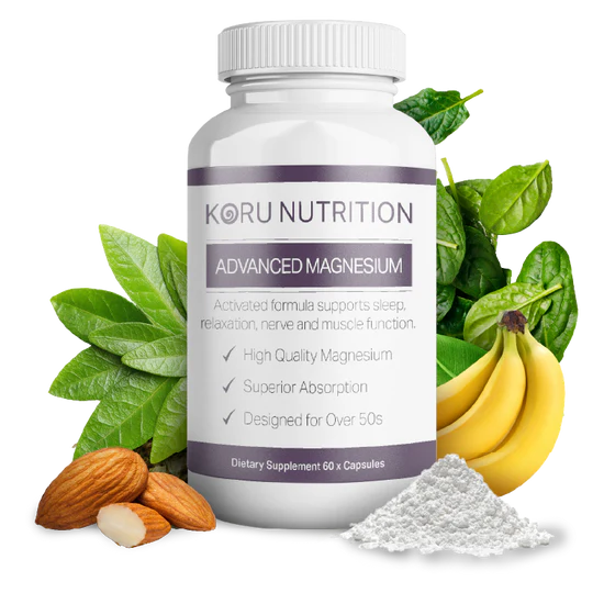 Advanced Magnesium 60 Caps-Koru Nutrition-Matakana Pharmacy