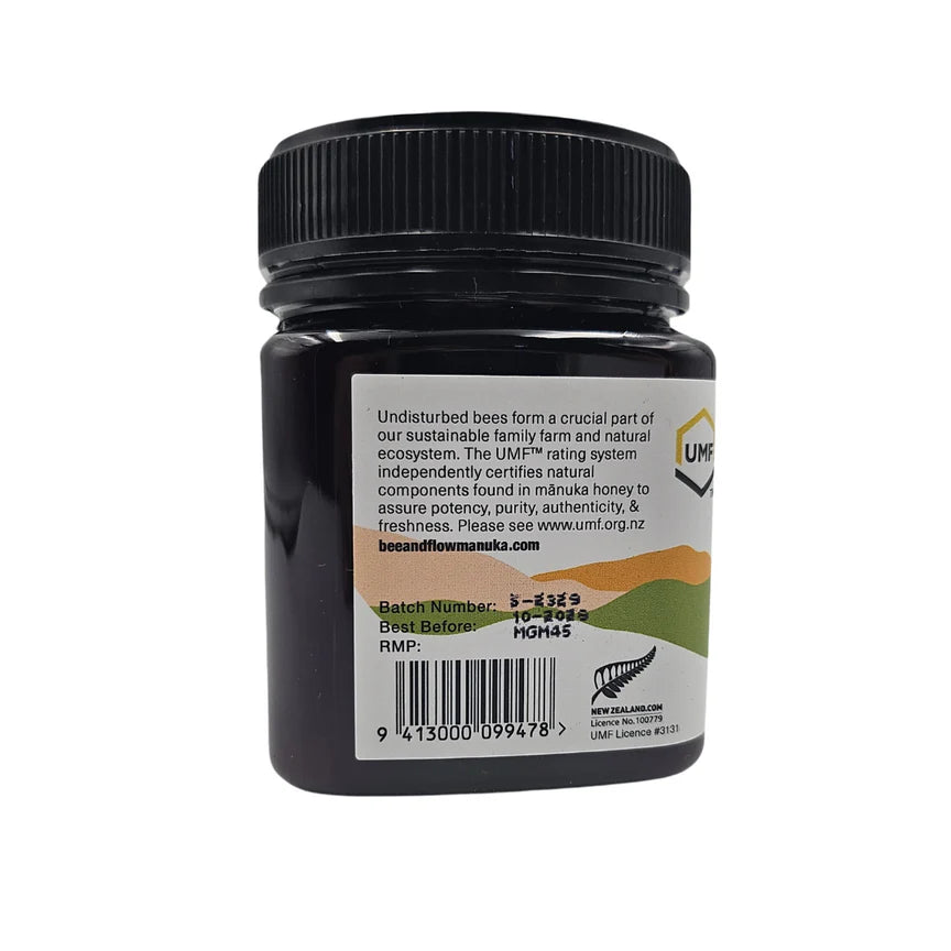 Manuka Honey MGO 100 UMF 5 500g-BEE&FLOW-Matakana Pharmacy