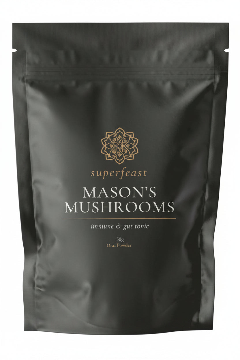 Mason's Mushrooms Powder 50g | Superfeast-SuperFeast-Matakana Pharmacy