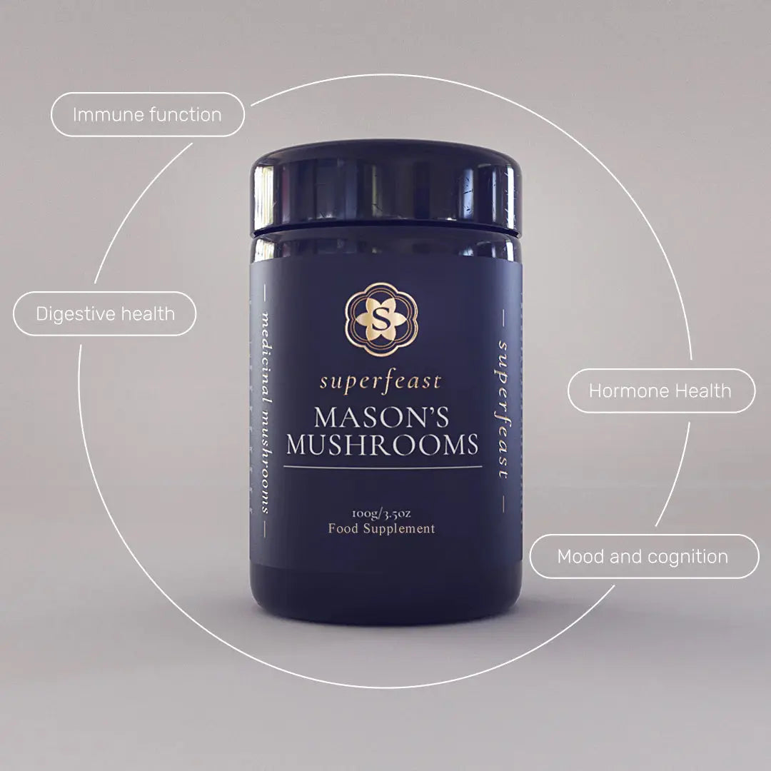 Mason's Mushrooms Powder 50g | Superfeast-SuperFeast-Matakana Pharmacy