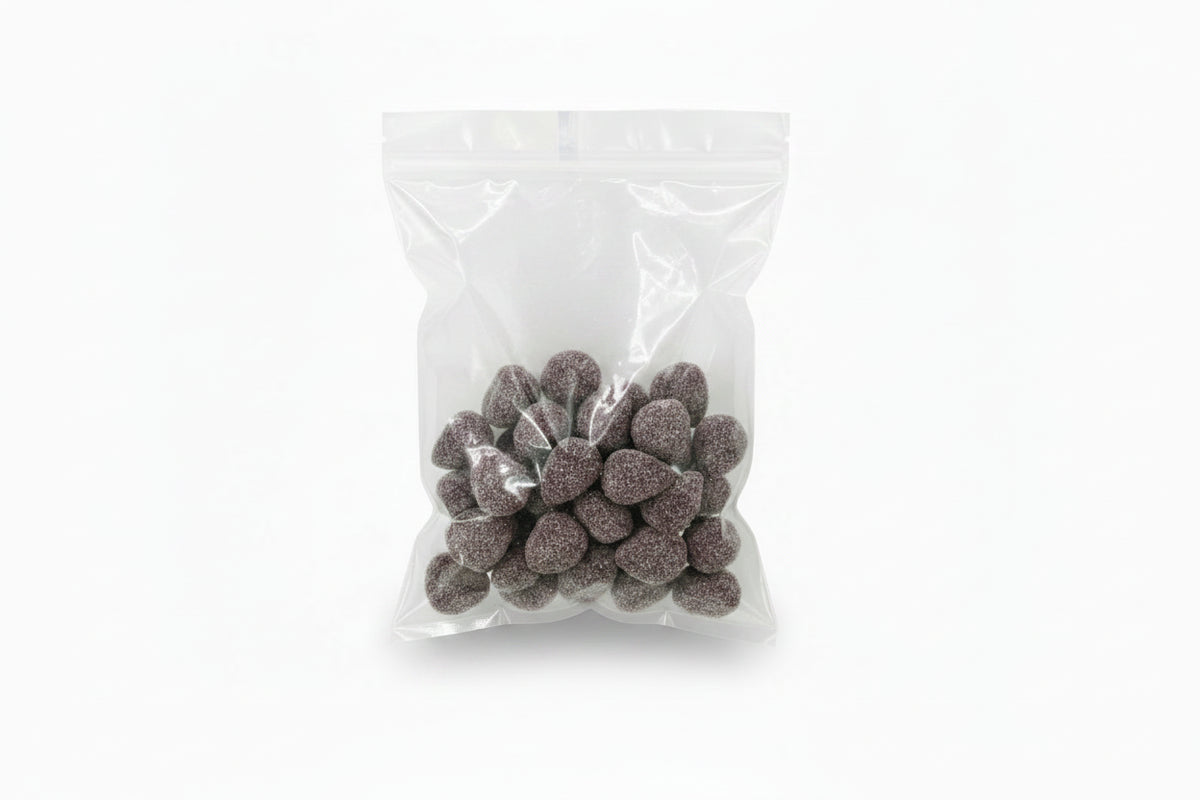 Mayceys Blackcurrant & Glycerine Jubes Bag of 15-Maycey's-Matakana Pharmacy