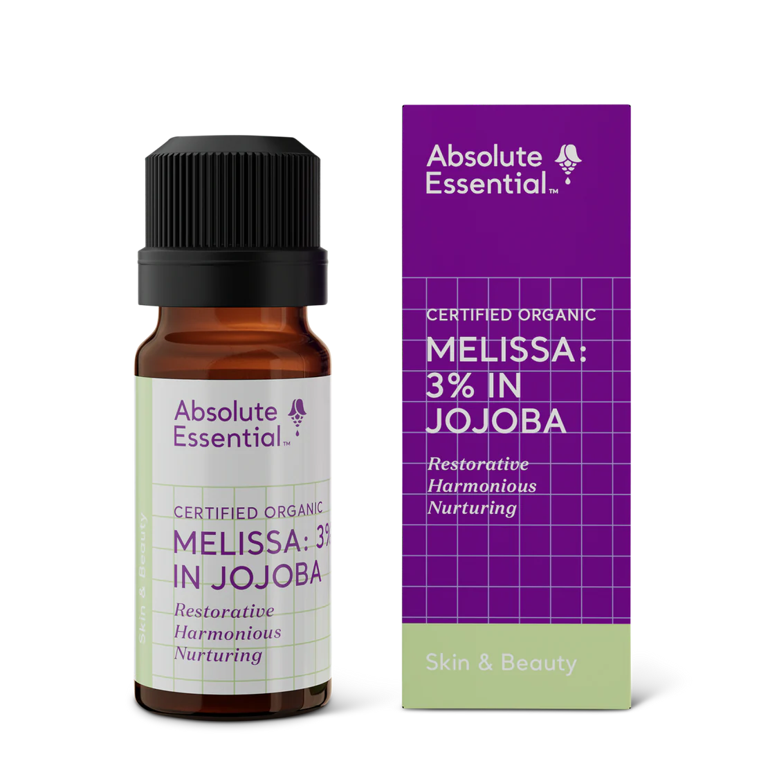Melissa: 3% in Jojoba Organic 10ml-Absolute Essential-Matakana Pharmacy