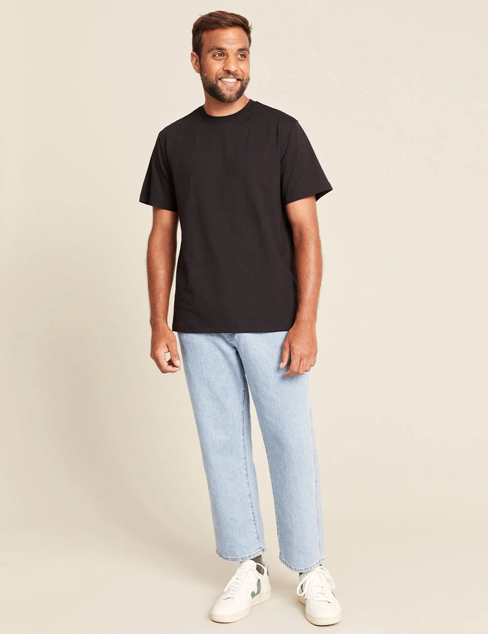BOODY Men Crew Neck T-Shirt Black Small-Matakana Pharmacy