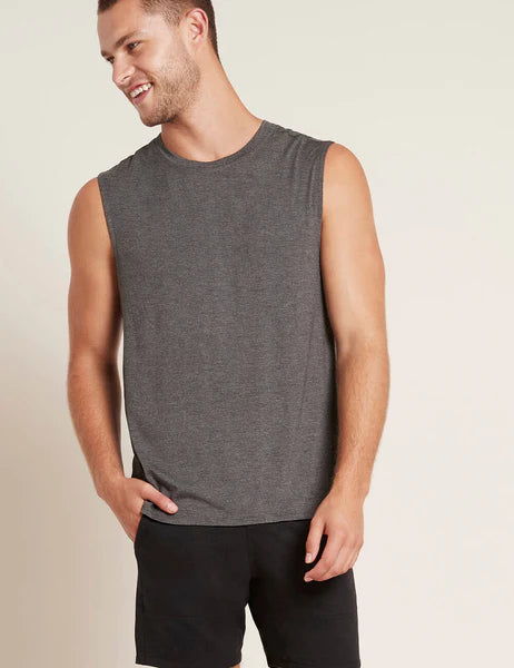 BOODY Men Active Muscle Tee Dark Marl L-Matakana Pharmacy