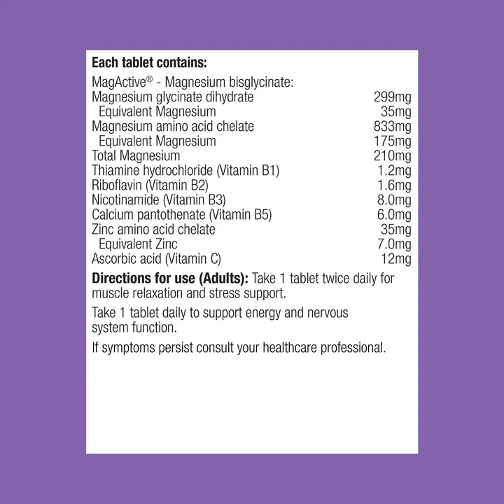 MetaRelax Daily 60 Tablets-Metagenics-Matakana Pharmacy