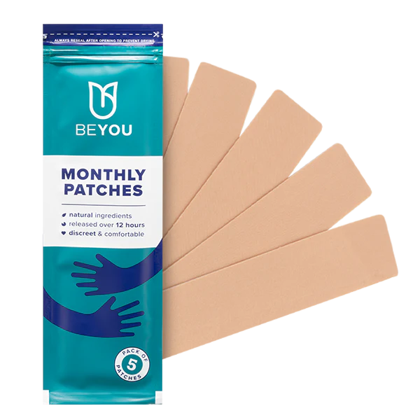 Period Relief Patches 5 Pack-Be You-Matakana Pharmacy
