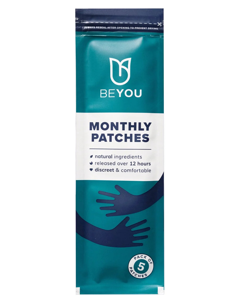 Period Relief Patches 5 Pack-Be You-Matakana Pharmacy