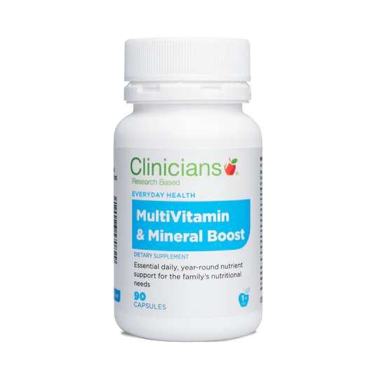 MultiVitamin & Mineral Boost 90 Capsules | Clinicians-Clinicians-Matakana Pharmacy