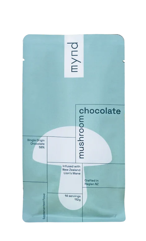 Mynd Mushroom Chocolate 112g-Mynd-Matakana Pharmacy