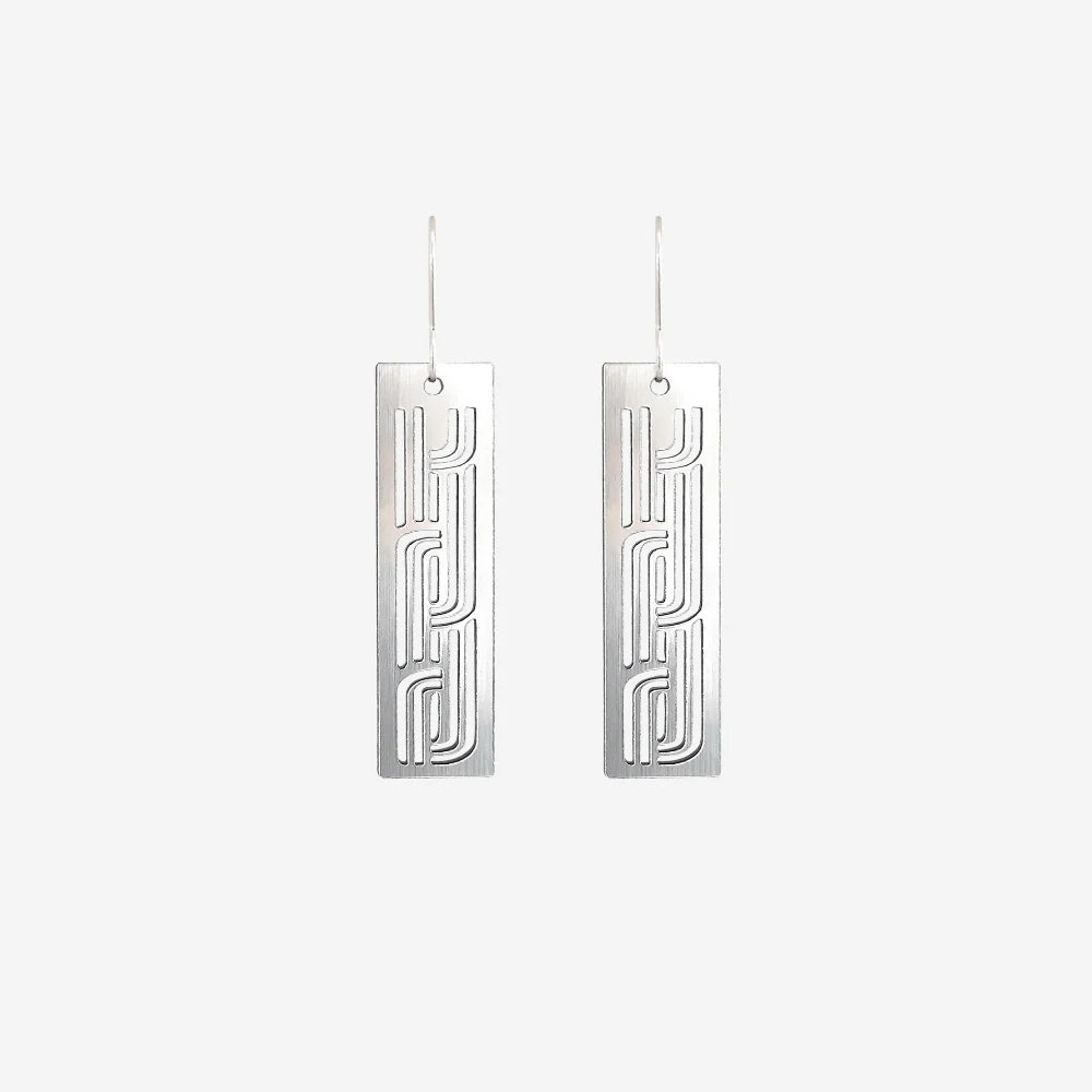 Earrings Whakarare Silver Small-Nichola-Matakana Pharmacy