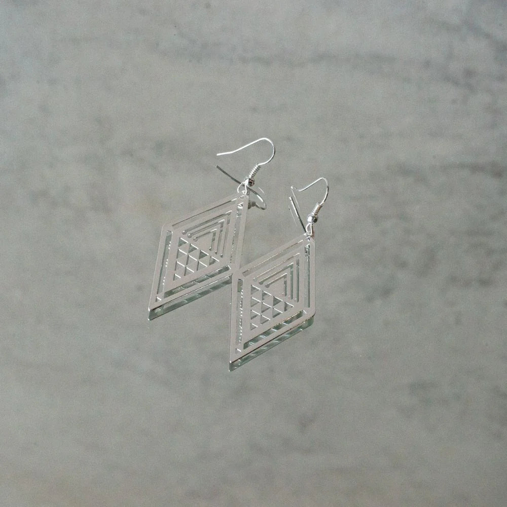 Earrings - Nga? Uara - Tino Rangatiratanga Silver-Nichola-Matakana Pharmacy