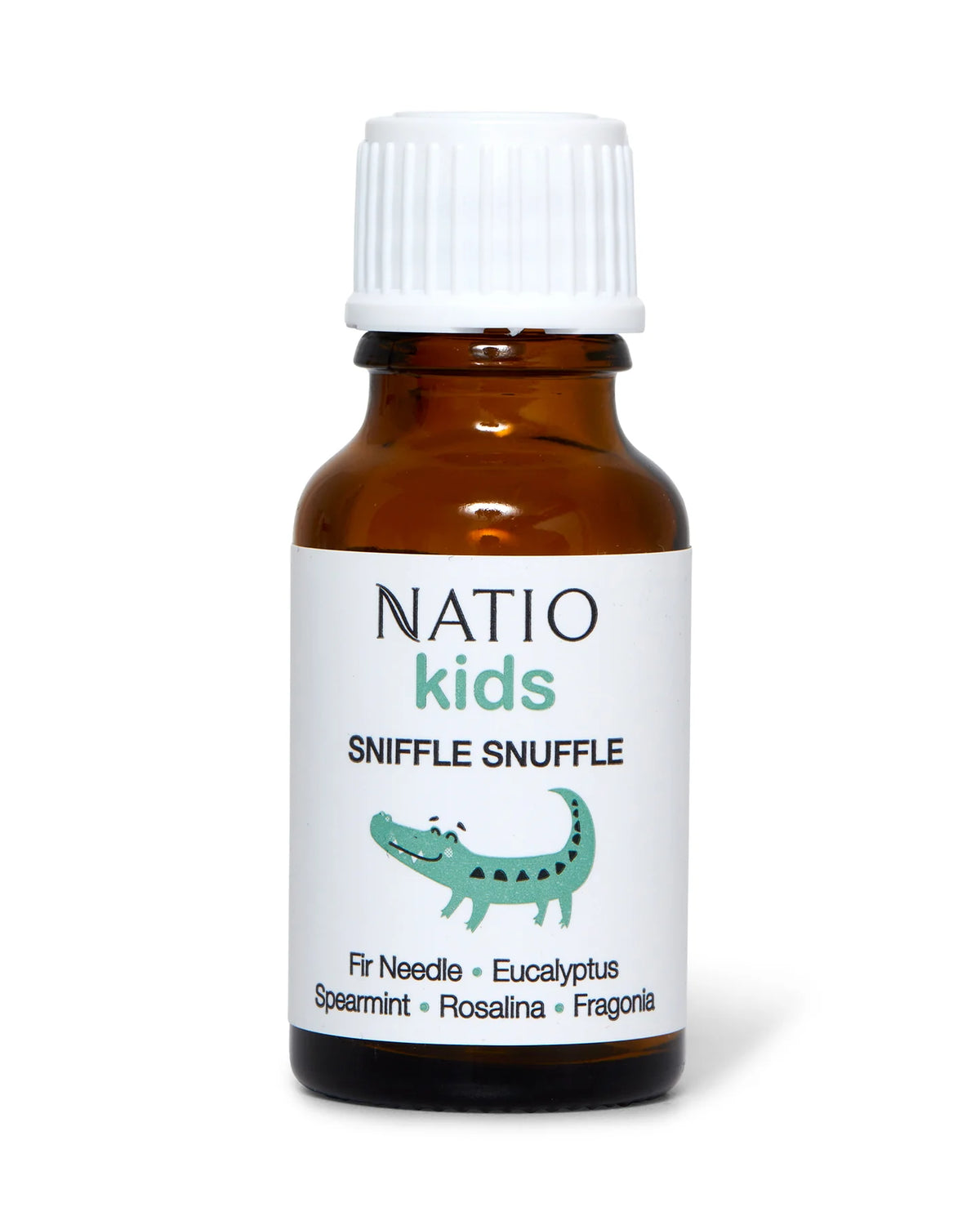 Image of bottle of NATIO Sniffle Snuffle Ess OilB 15ml