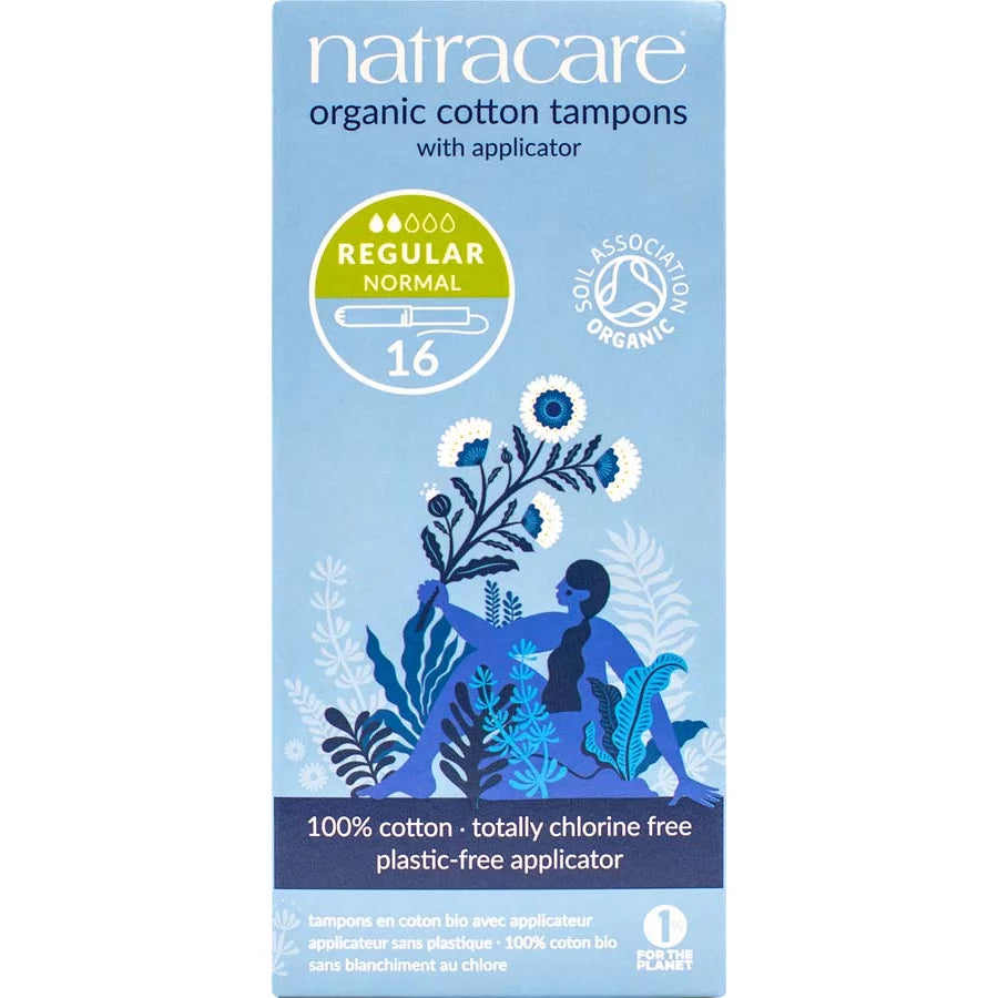 NATRACARE Applicator Tampon Reg 16-Matakana Pharmacy