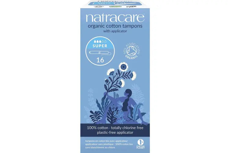 NATRACARE Applicator Tampon Super16-Matakana Pharmacy