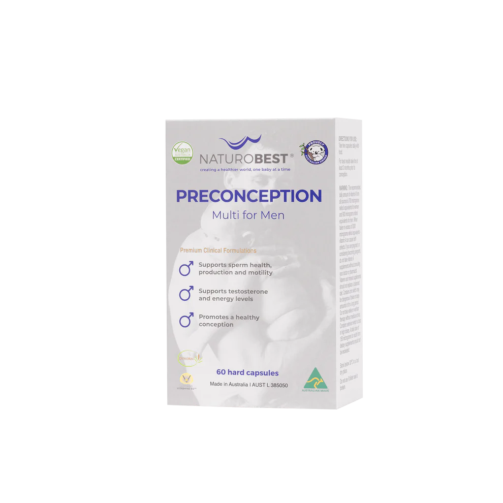 Preconception Multi for Men 60caps-Matakana Pharmacy