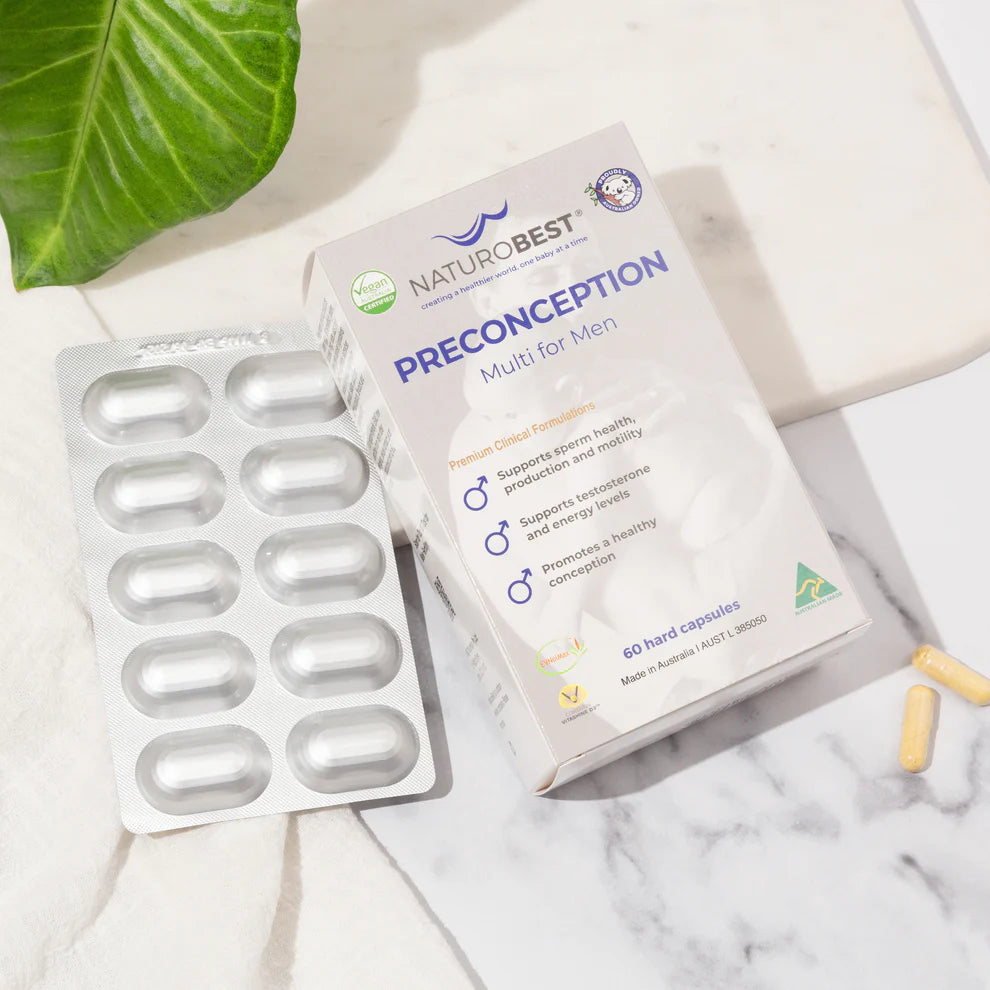 Preconception Multi for Men 60caps-Matakana Pharmacy