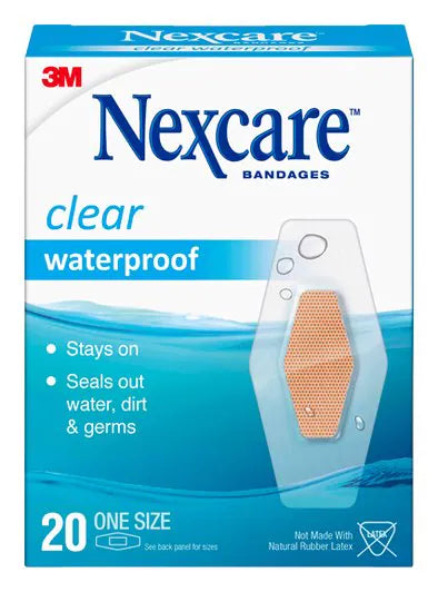NEXCARE Bandage Waterproof One Size 20pk-Matakana Pharmacy