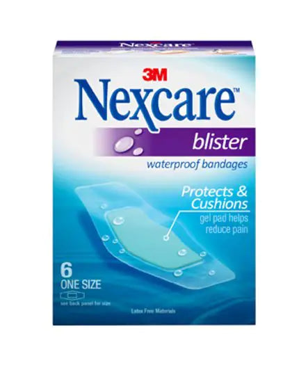 NEXCARE Blister Waterproof Plasters 6 pack-Matakana Pharmacy