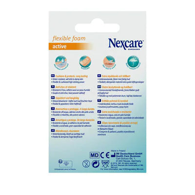 NEXCARE Cushioned Flexible Foam 6x10cm 10pk-Matakana Pharmacy