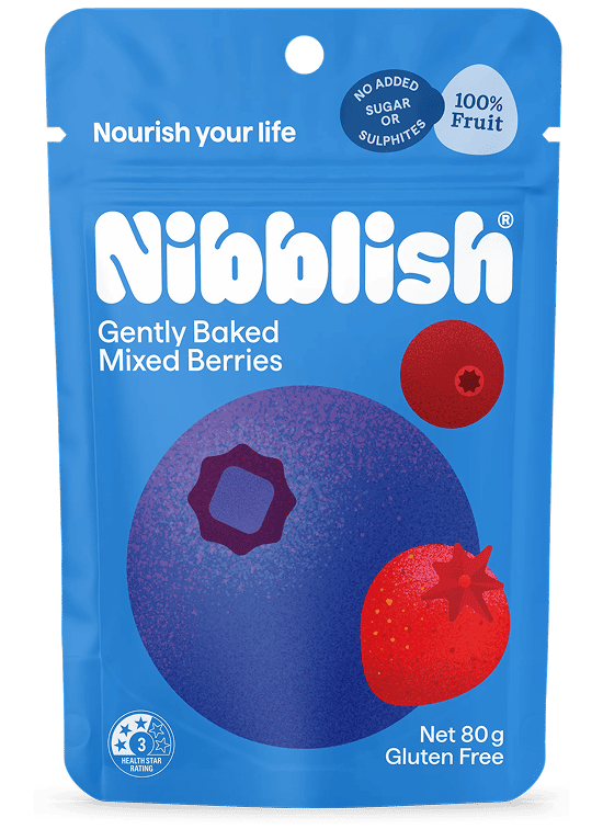 Gently Baked Mixed Berries 80g